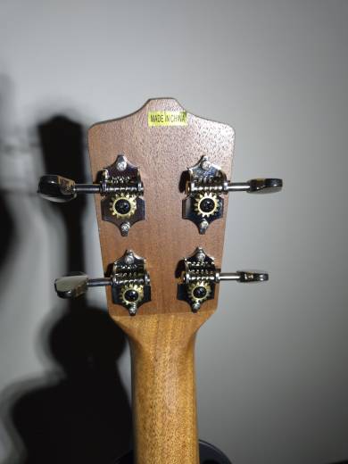 Leho - Soprano Ukulele Ebony Arch Back 2