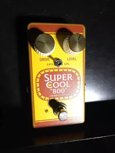 Supercool Pedals - 800 Preamp/Distortion 2