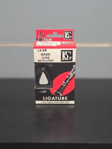 BG France - Super Revelation Bass Clarinet Ligature with Cap