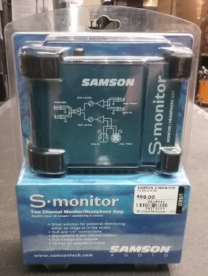 Samson S-Monitor 2-Channel Headphone Amp
