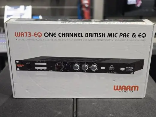 Warm Audio - WA73-EQ 1073-Style 1-Channel Solid State Mic Preamp w/EQ