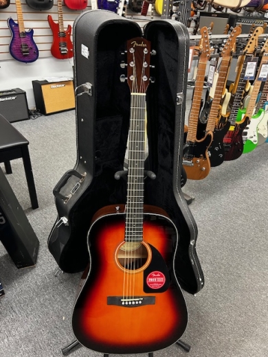 Fender CD-60 Dreadnought W/Case - Black | Long & McQuade