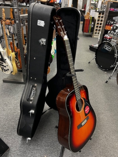Fender CD-60 Dreadnought W/Case - Black | Long & McQuade