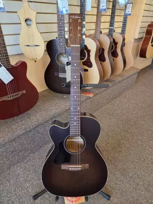 Art & Lutherie Legacy Acoustic Electric Left Hand Cutaway Presys II In Bourbon Burst