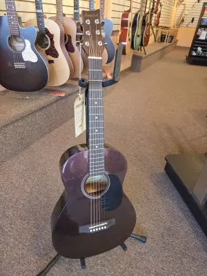 BEAVER CREEK 3/4 Acoustic Guitar Purple/Blue Chameleon