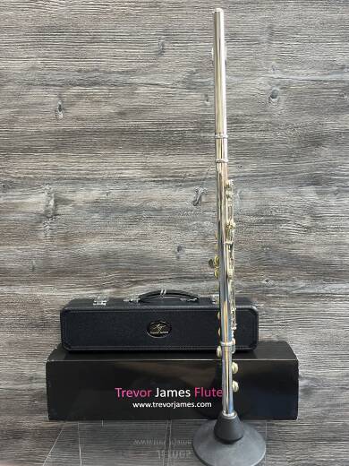 Trevor James 10x Silver Plated Student Flute - Offset-G, C-Foot