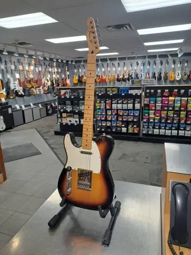 Fender - Mexican Standard Tele Brown Sunburst Left hand