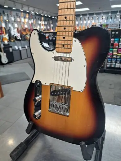 Fender - Mexican Standard Tele Brown Sunburst Left hand 2