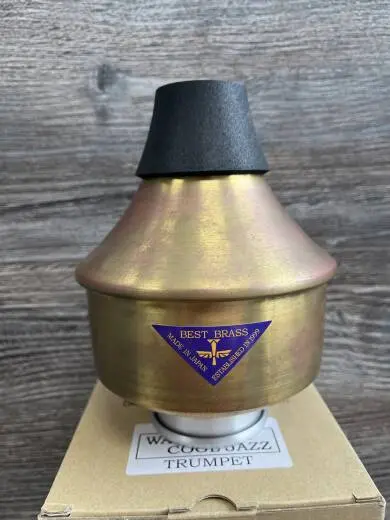 Best Brass Wow-Wow Trumpet Mute Brass