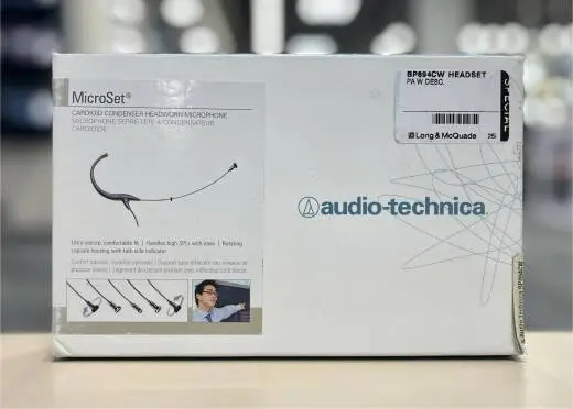 Audio-Technica - BP894CW Headworn Mic (Black)