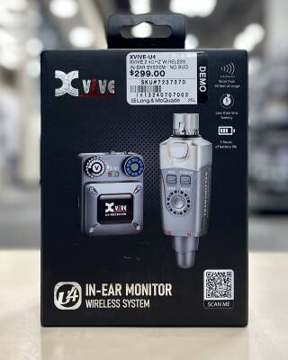 Xvive Audio XVIVE-U4 Wireless In Ear System