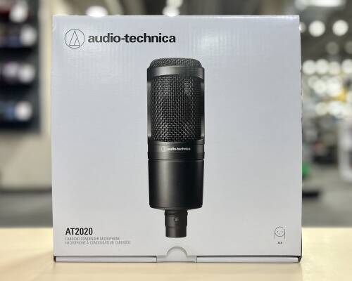 Audio-Technica AT2020 Cardioid Condenser Microphone - Black | Long