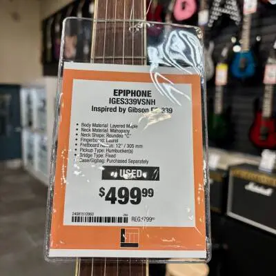 Epiphone - IGES339VSNH 2