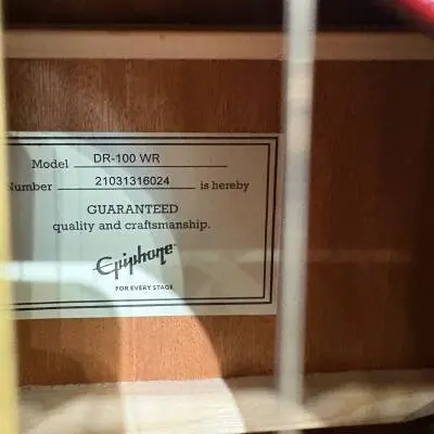 Epiphone - DR100WRGH 2