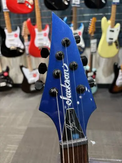 Jackson Guitars - Pro Series Chris Broderick Signature Soloist HT 6 - Metallic Blue 2