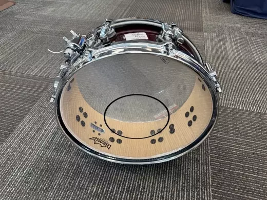SONOR SQ2 14x5 SNARE DRUM RED 2