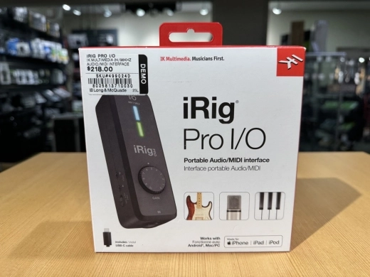 IK Multimedia - IRIG PRO I/O