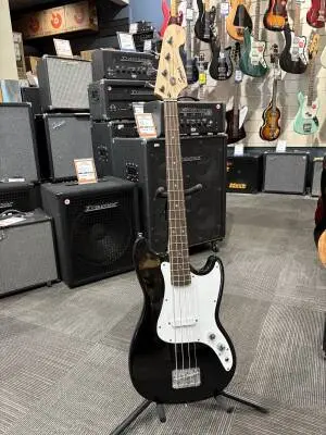 Squier Sonic Bronco Bass, Laurel Fingerboard - Black