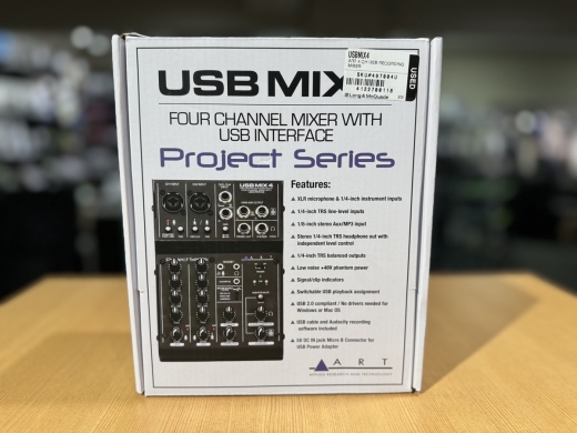 ART Pro Audio - USBMIX4 3