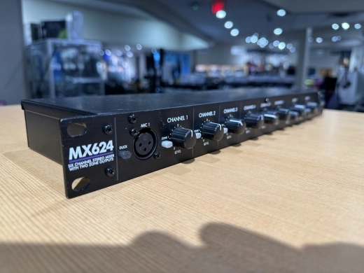 ART MX624 6-CHANNEL RACK MOUNT ZONE MIXER
