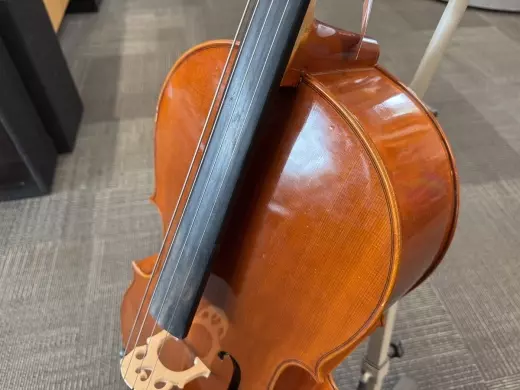 SCARLATTI CARVED 3/4 CELLO OUTFIT 2
