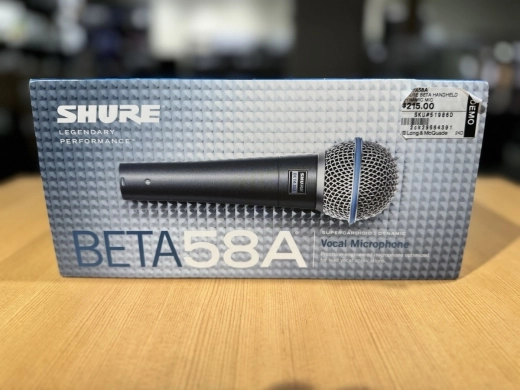 Shure BETA58A Performance Microphone 2