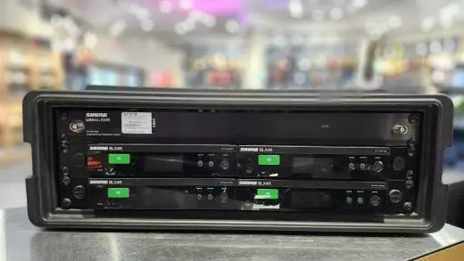 Shure BLX Quad Rack System
