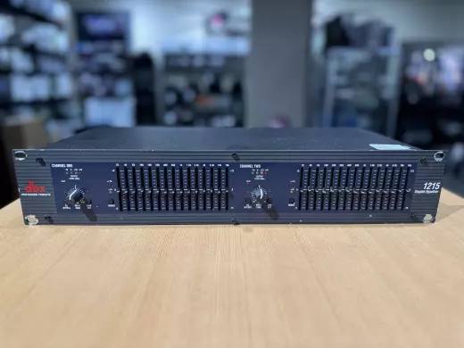 DBX 1215 Dual Channel 15 Band Graphic EQ