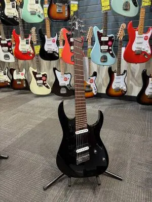 Ibanez RG Multi Scale 7-String Electric Guitar - Black