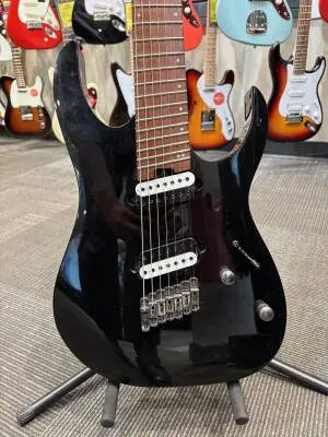 Ibanez RG Multi Scale 7-String Electric Guitar - Black 2