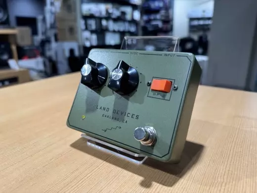 Land Devices HP2 Distortion Harmonic Percolator Pedal USA Made