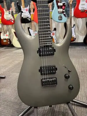Jackson Pro Series Signature Misha Mansoor Juggernaut HT6, Ebony Fingerboard, Satin Gun Metal Gray 2