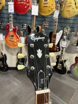 Epiphone SG Standard Electric Guitar, Left-Handed - Heritage Cherry 2