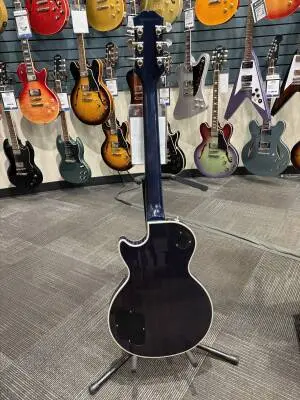 Epiphone Les Paul Custom Limited Edition Quilt Top - Viper Blue 2