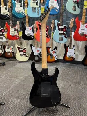 Jackson JS Series Dinky Arch Top JS22 DKA LH, Amaranth Fingerboard - Gloss Black 2