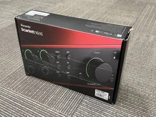 Focusrite SCARLETT16I16M4 - Open Box Special!