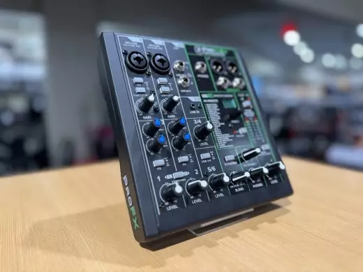 Mackie 6ch Pro Mixer With Effects And USB 4