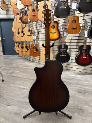 Taylor AD24ce Sapele Grand Auditorium Acoustic/Electric Guitar - Shaded Edge Burst 2