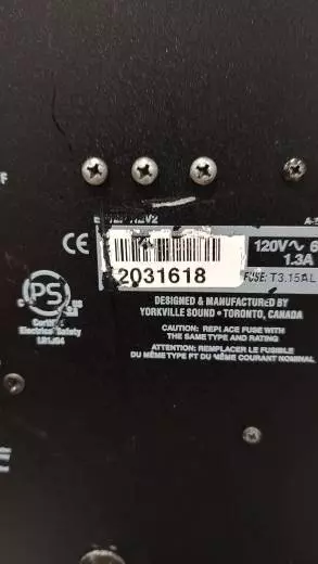 Yorkville Sound - EF12P 2