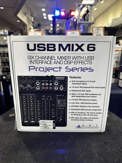 ART Pro Audio - USBMIX6