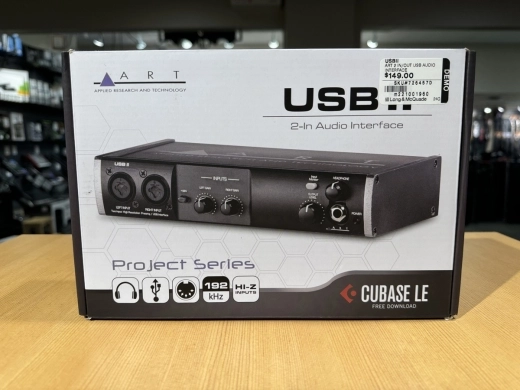 ART Pro Audio USBII Audio Interface 2