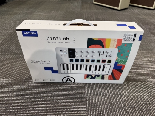 Arturia MiniLab 3 25-Key MIDI Controller W/Software - Alpine