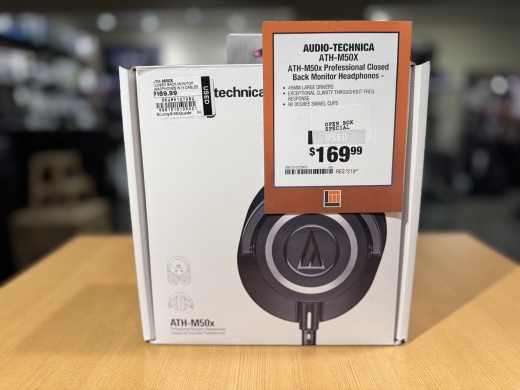 Audio-Technica ATH-M50x Professional Closed Back Monitor