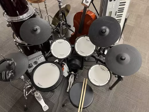Roland TD-17KVS-COM Electronic Drum Kit w/ Extras! 2