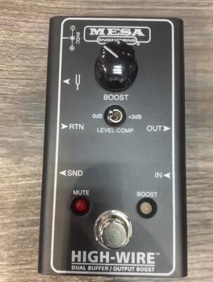 ギター MESA/BOOGIE HIGH-WIRE DUAL BUFFER Mesa Boogie High-Wire Dual Buffer & Output Boost - Matt's Music Center