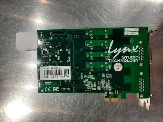 LYNX AES16 AES/EBU INTERFACE (PCI-E) 2