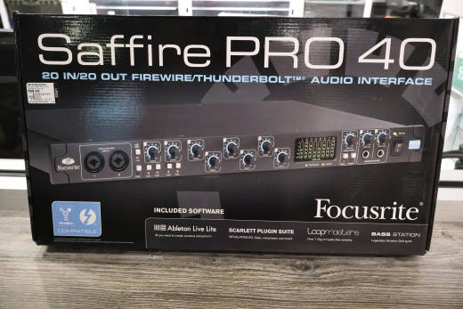Focusrite Saffire Pro 40 - 20 In/20 Out Firewire Interface