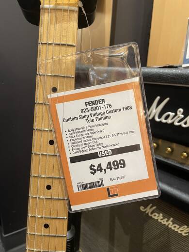 Store Special Product - Fender Custom Shop - 923-5001-176