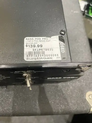 Line 6 Pro Bass Amp Modeler 2