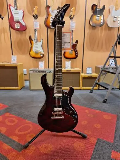 Store Special Product - Gibson Victory Figured Top Electric Guitar with Hardshell Case - Wine Red